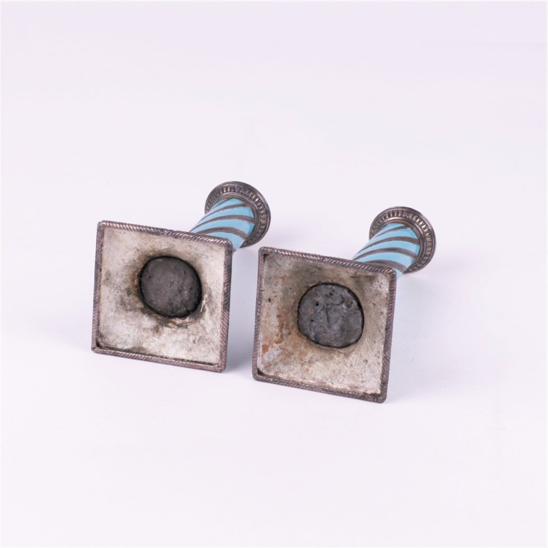 Rare Russian candlesticks. Workshop of Popov brothers — image 5