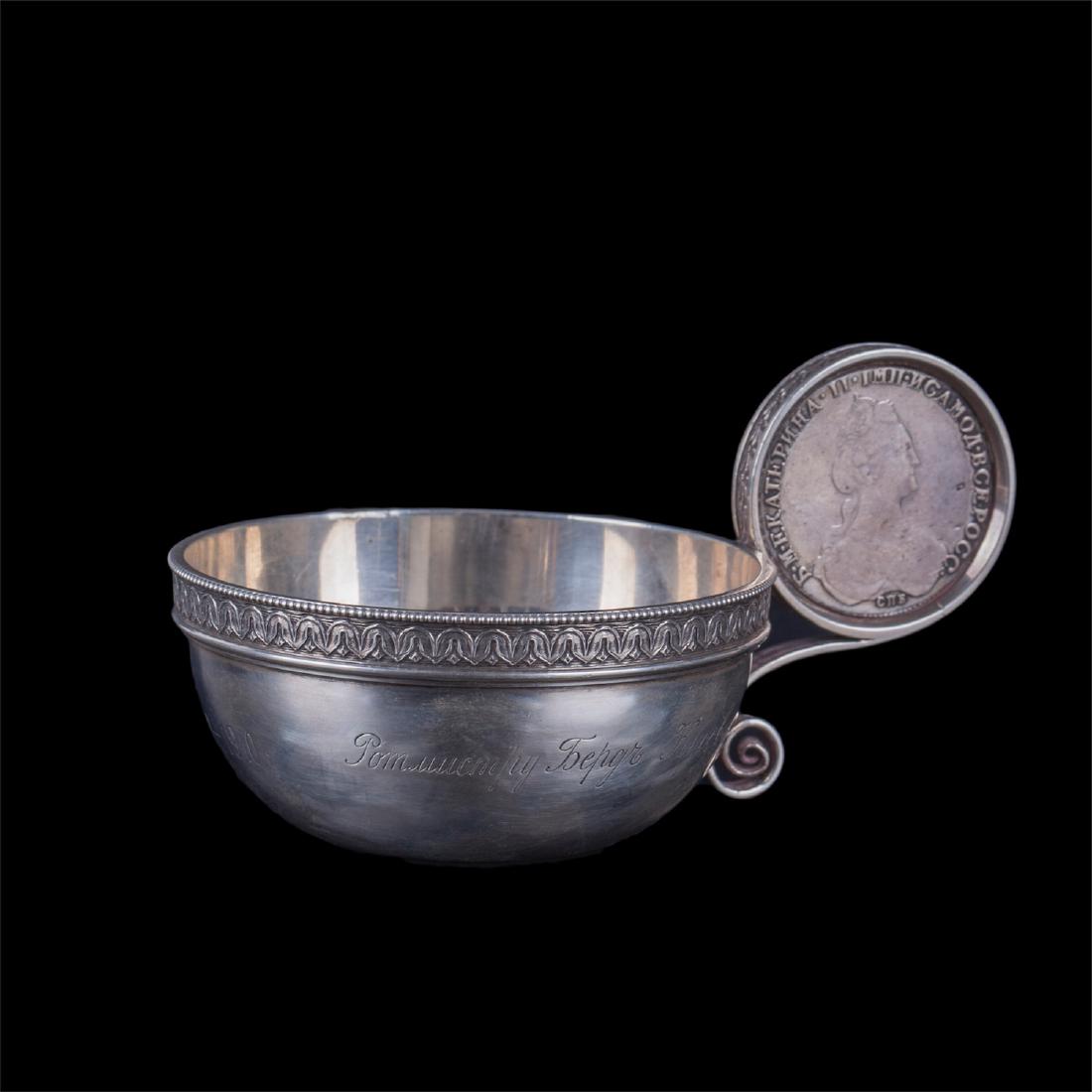Kovsh with a coin-grip — image 1