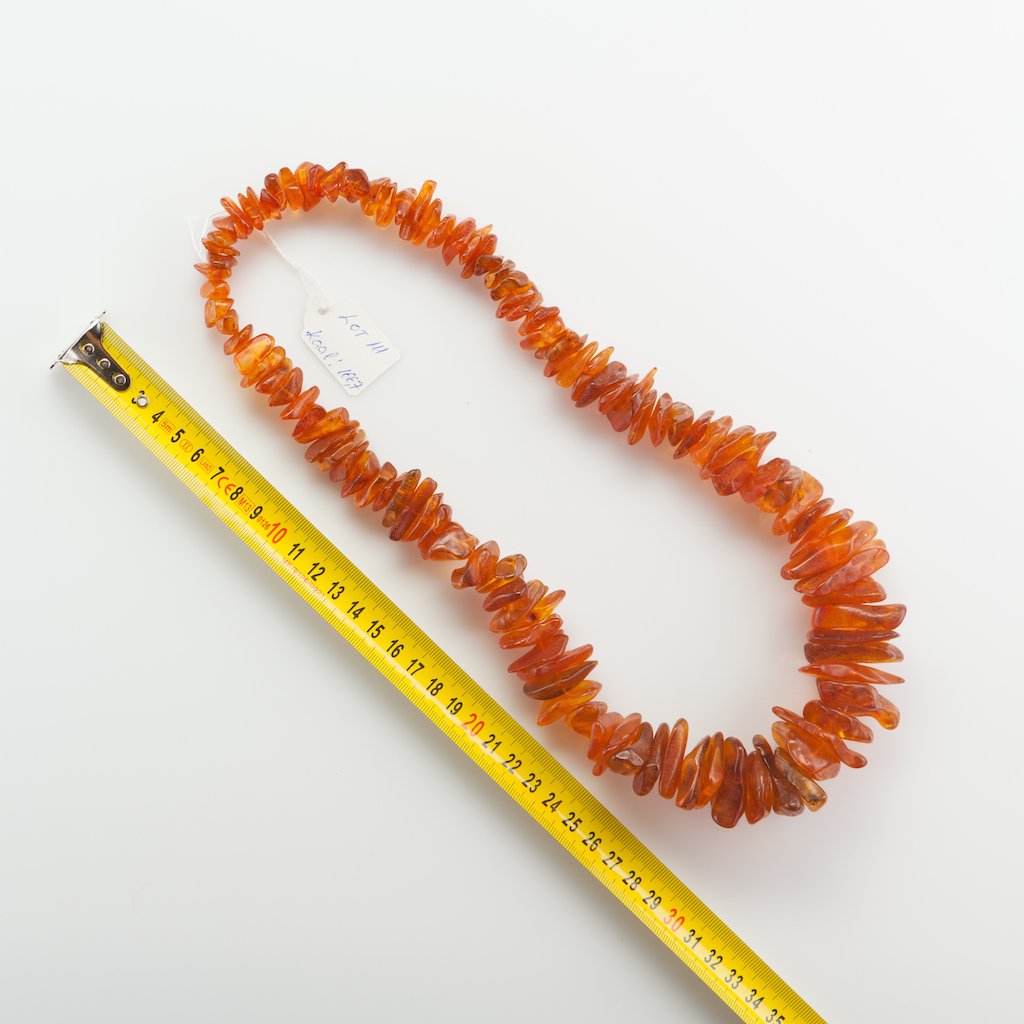 Natural Old Baltic Amber Huge Necklace. — image 2