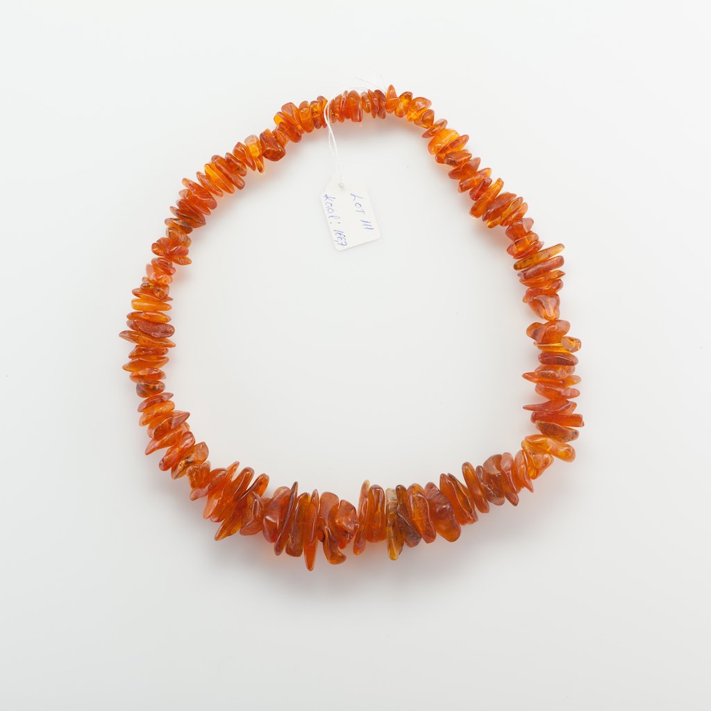 Natural Old Baltic Amber Huge Necklace. — image 3