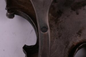 Russian silver photo frame. Makers mark of Konstantin — image 8