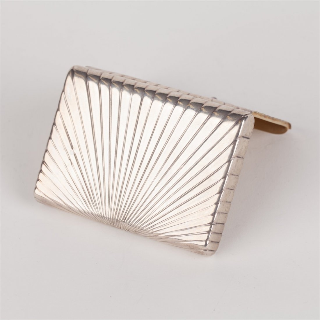 Silver cigarette case. Petersburg, 1908-1917. — image 3