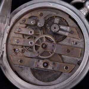 Silver pocket watch "Dinamo" — image 7