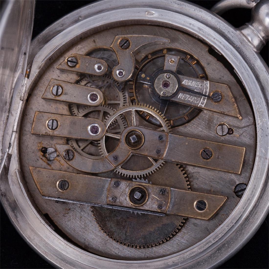 Silver pocket watch "Dinamo" — image 7
