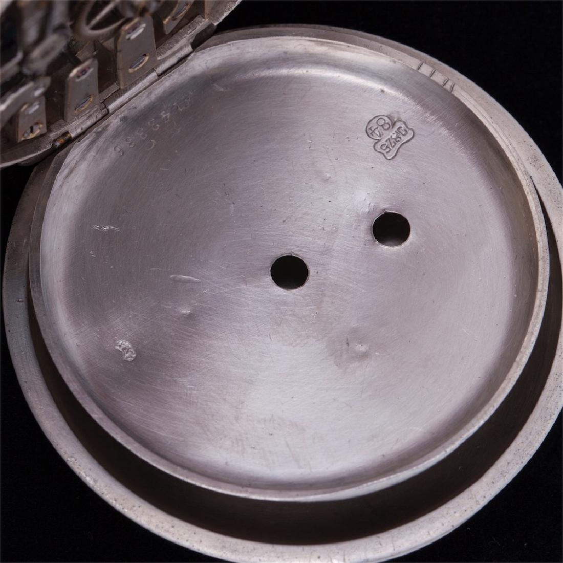 Silver pocket watch "Dinamo" — image 9
