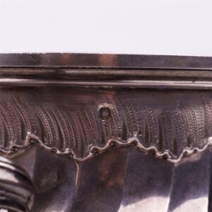 Silver sugarbowl. French. — image 6