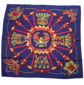 Hermes "Égypte" silk scarf. 1970 — image 1