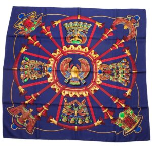Hermes "Égypte" silk scarf. 1970 — image 1