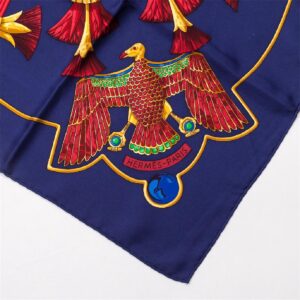 Hermes "Égypte" silk scarf. 1970 — image 3