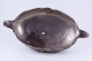 Huge solid silver fruit bowl. — image 7