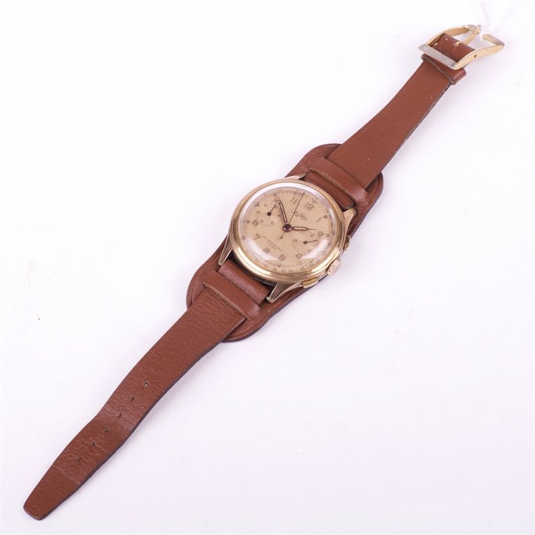 "Leda" gilded men's wristwatch — image 2