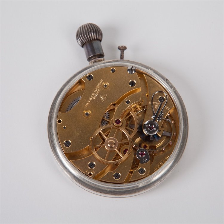 Marine Silver Chronometer Watch Ulysse Nardin. — image 8