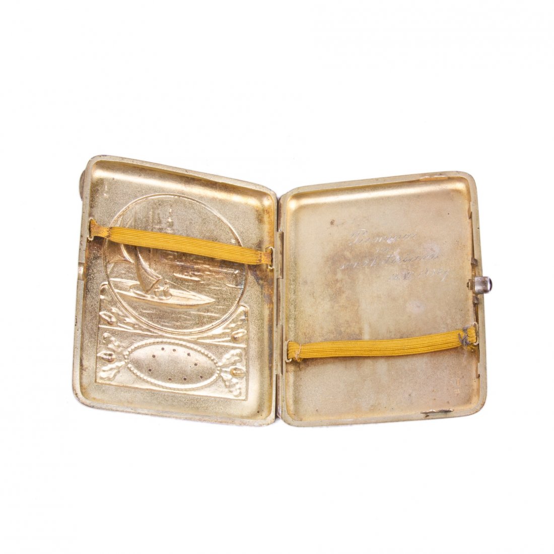 Memorable silver-gilt cigarette case — image 3