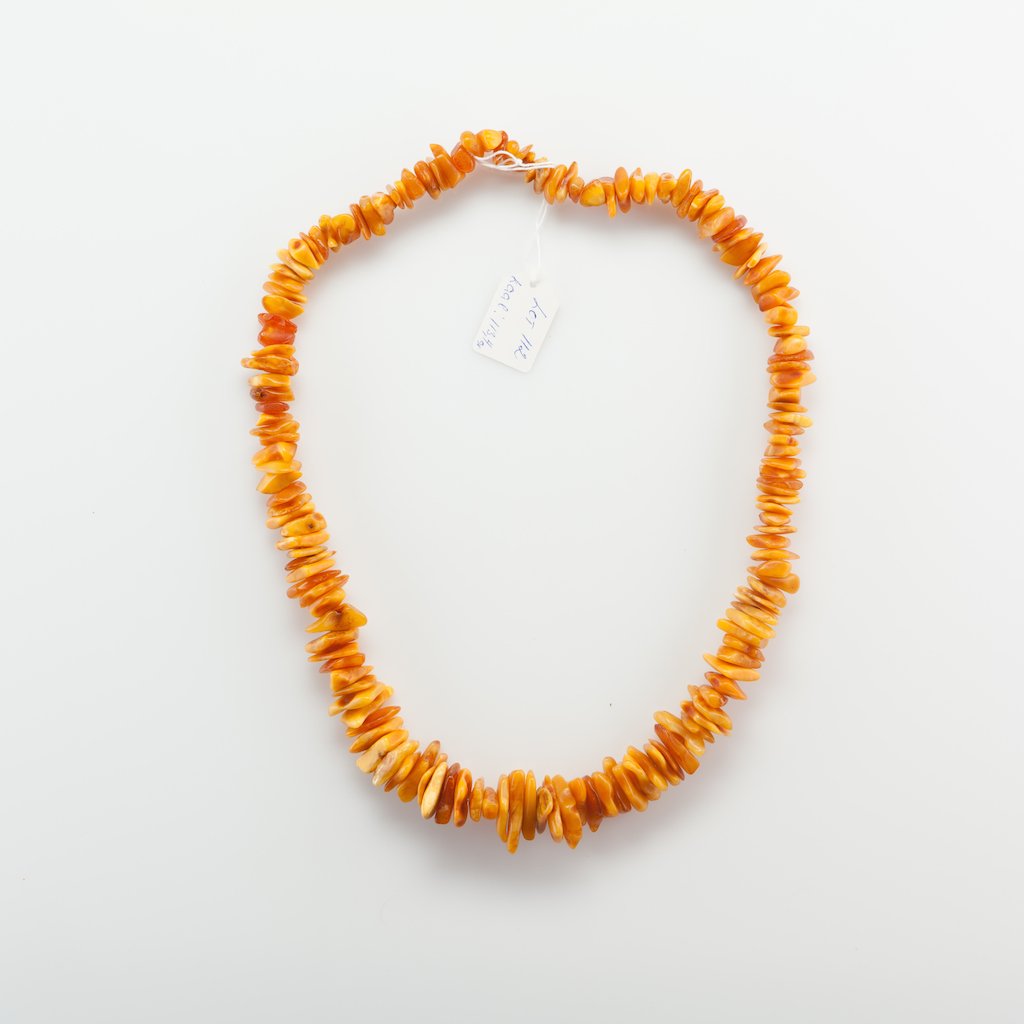 Natural Old Baltic Amber Huge Necklace. — image 1