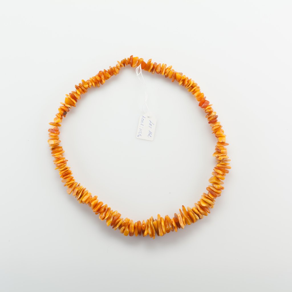 Natural Old Baltic Amber Huge Necklace. — image 2
