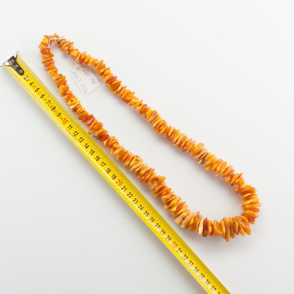 Natural Old Baltic Amber Huge Necklace. — image 3