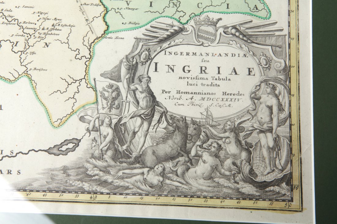 Old map of Sankt Peterbourg. — image 2