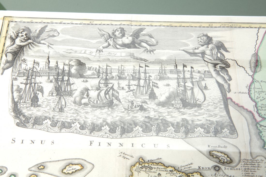 Old map of Sankt Peterbourg. — image 4