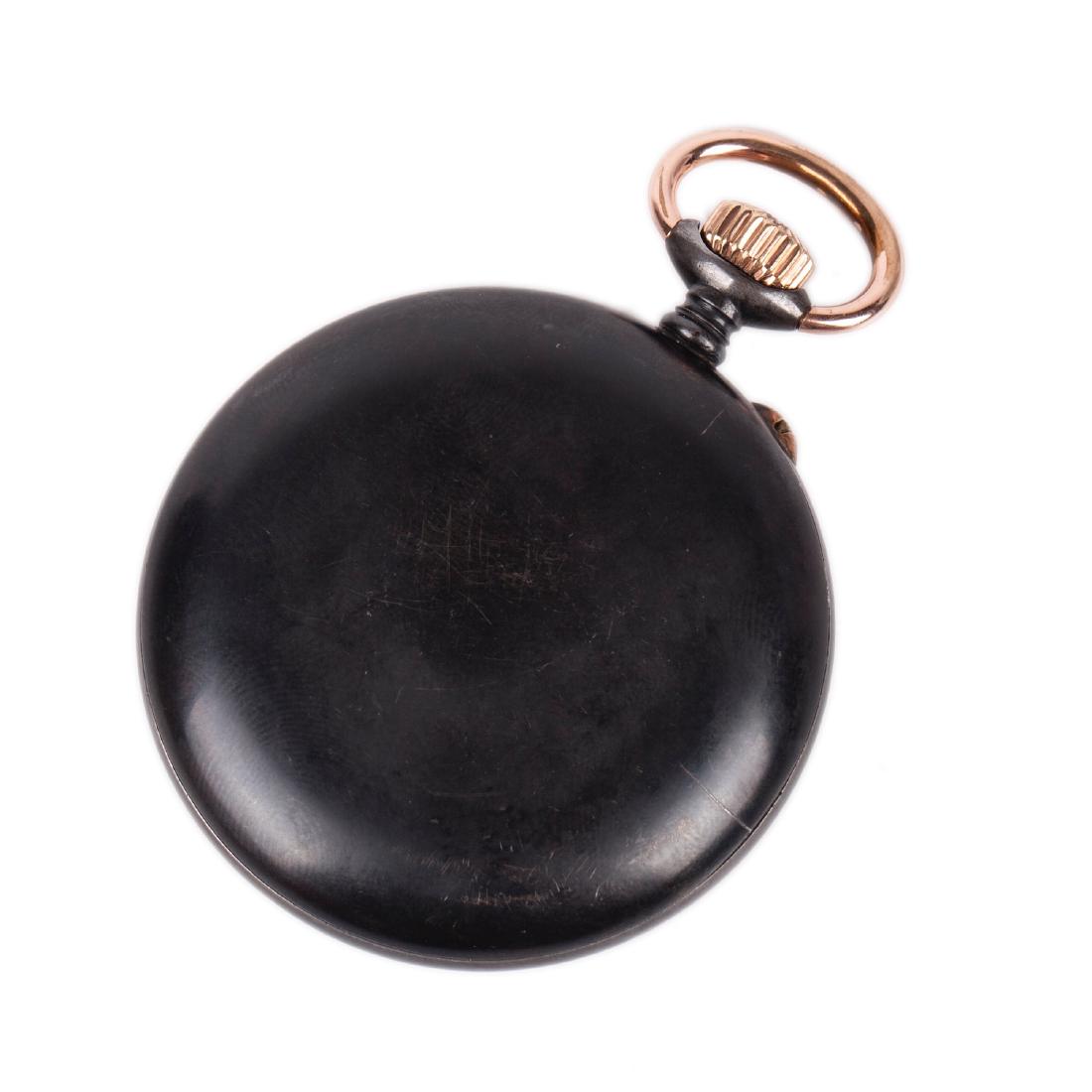 "Paul Buhre" pocket watch in gunmetal case — image 2
