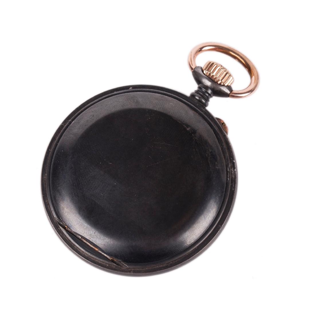 "Paul Buhre" pocket watch in gunmetal case — image 3
