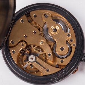 "Paul Buhre" pocket watch in gunmetal case — image 4