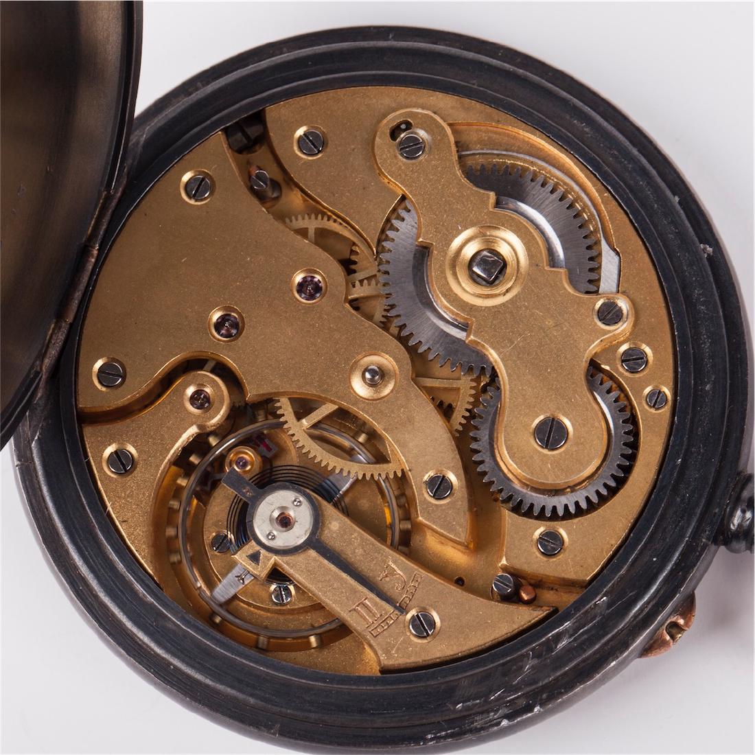"Paul Buhre" pocket watch in gunmetal case — image 4