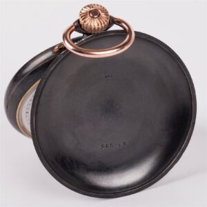 "Paul Buhre" pocket watch in gunmetal case — image 5