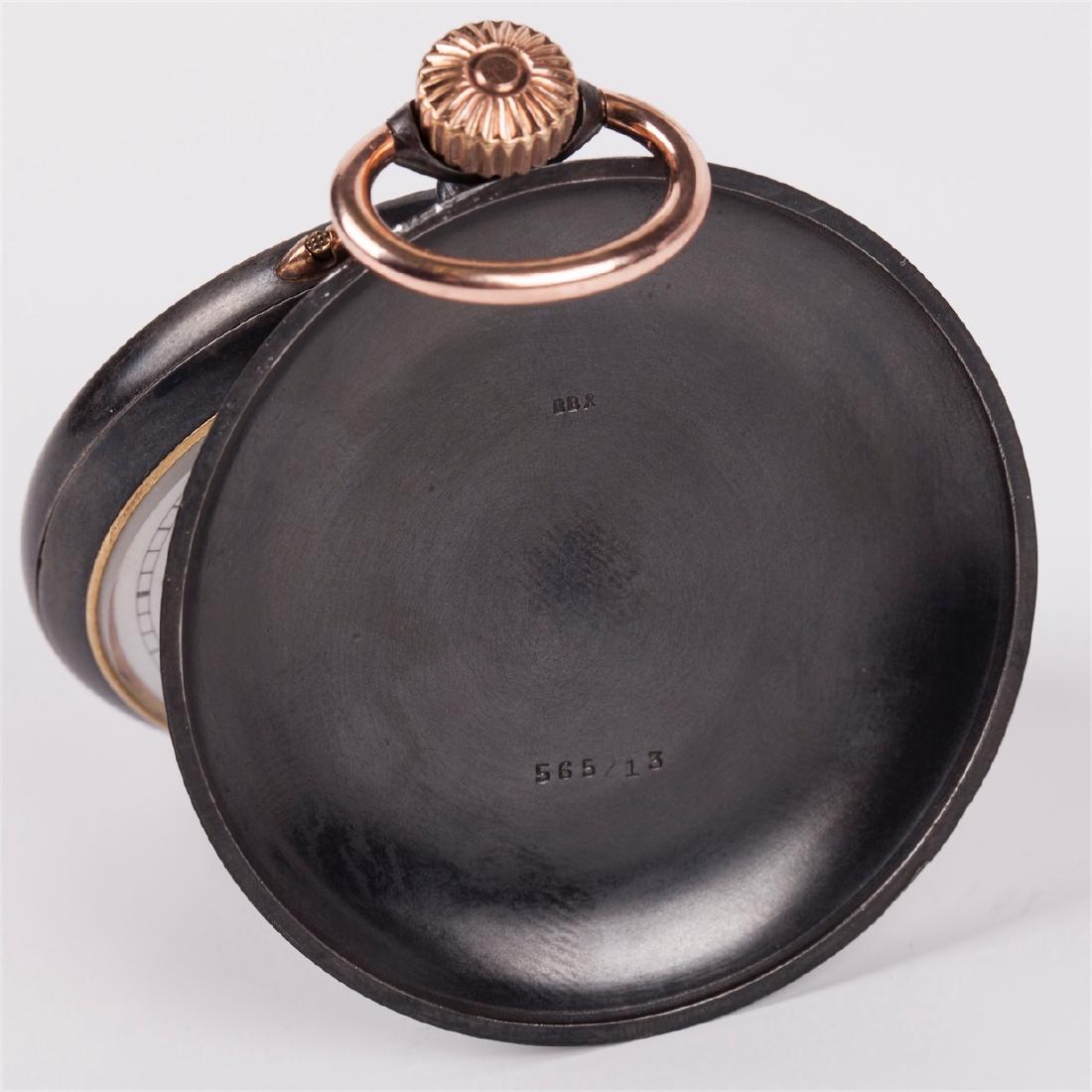"Paul Buhre" pocket watch in gunmetal case — image 5