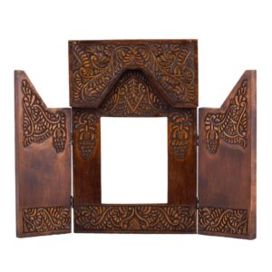 Russian carving wood icon kiot. Talashkino — image 1