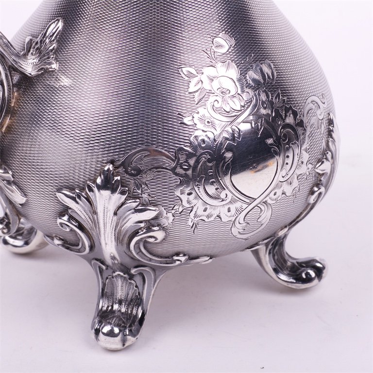 Silver water jar. French. — image 4