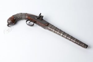 Caucasian percussion pistol. Georgia. 19c. — image 1