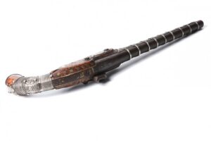 Caucasian percussion pistol. Georgia. 19c. — image 4