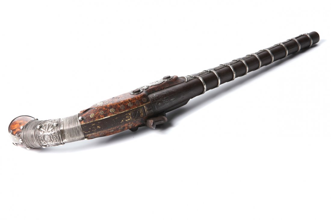 Caucasian percussion pistol. Georgia. 19c. — image 4
