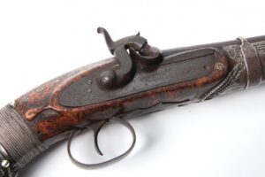 Caucasian percussion pistol. Georgia. 19c. — image 5