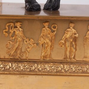 Mantel clock "Thomire". Bronze, gilded. — image 10