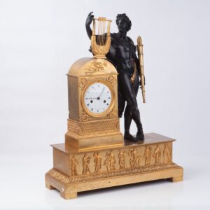 Mantel clock "Thomire". Bronze, gilded. — image 3