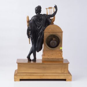 Mantel clock "Thomire". Bronze, gilded. — image 5