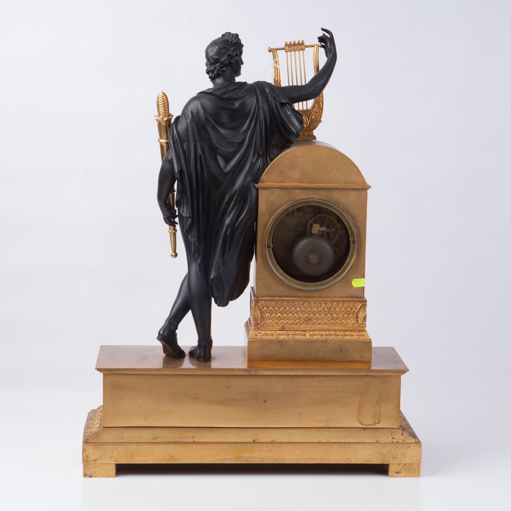 Mantel clock "Thomire". Bronze, gilded. — image 5