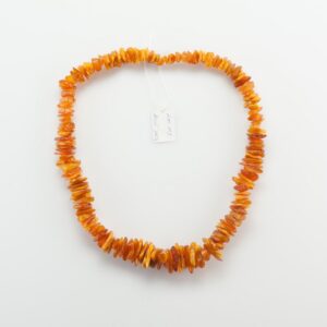 Natural Old Baltic Amber Huge Necklace. — image 1