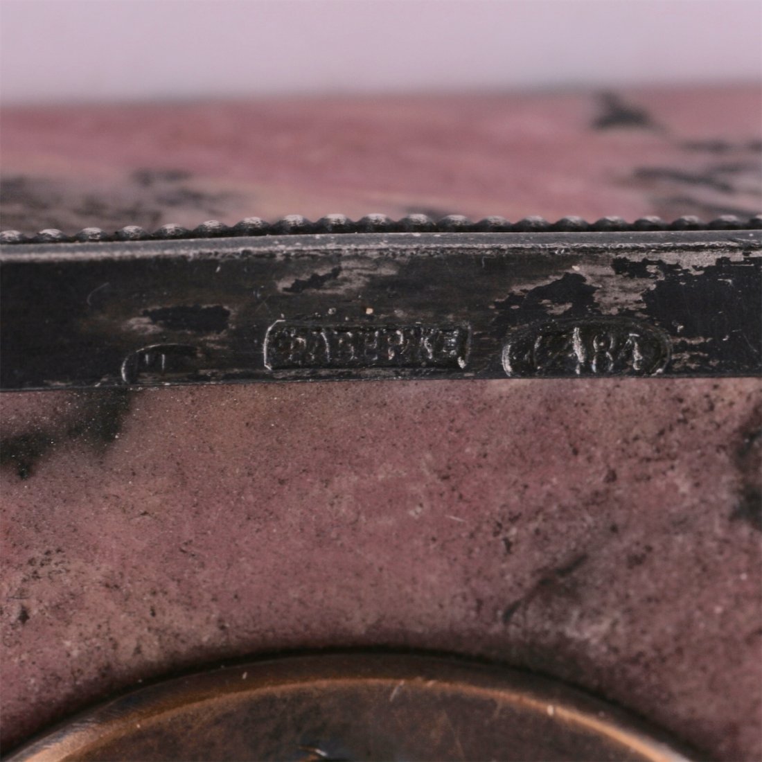 Russian rare table bell. Faberge workshop. — image 7