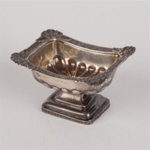 Silver salt cellar in "empire" style. Moscow, circa — image 2