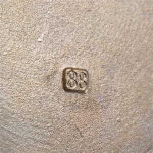 Antique gold, 56 and silver pendant with diamond and — image 5