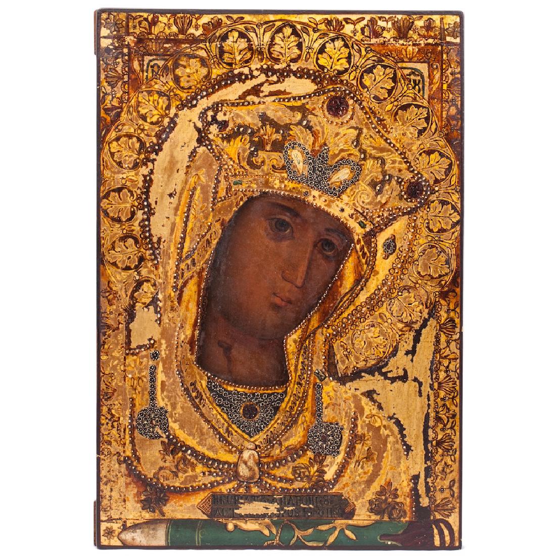 Russian icon of Mother of God of Andronikovskaya — image 1