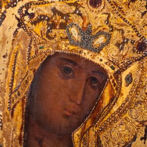 Russian icon of Mother of God of Andronikovskaya — image 2
