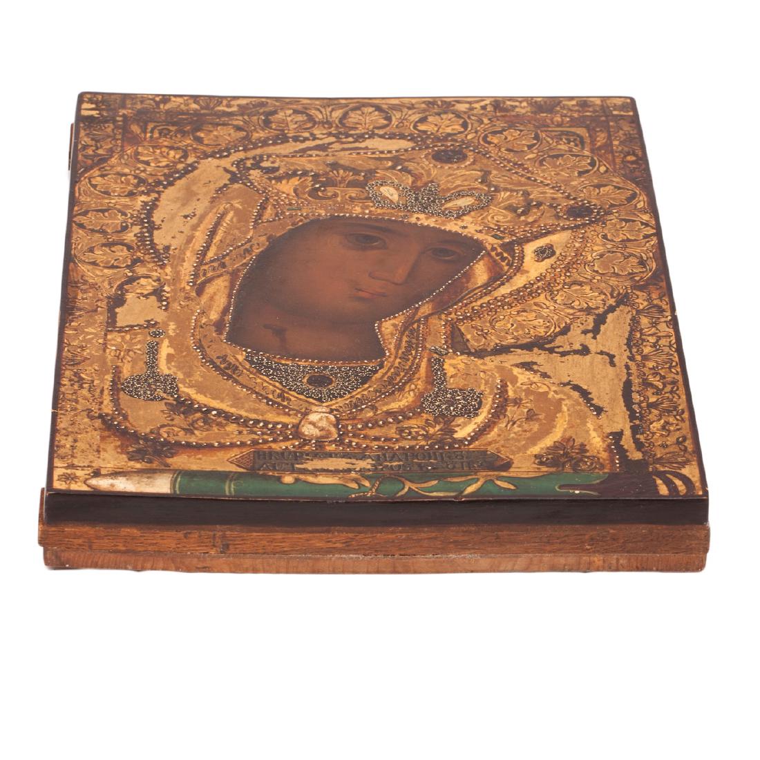 Russian icon of Mother of God of Andronikovskaya — image 4