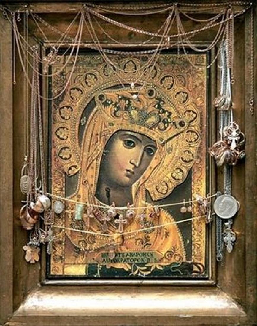 Russian icon of Mother of God of Andronikovskaya — image 7