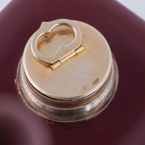 Russian silver and lacquer tea caddy — image 5