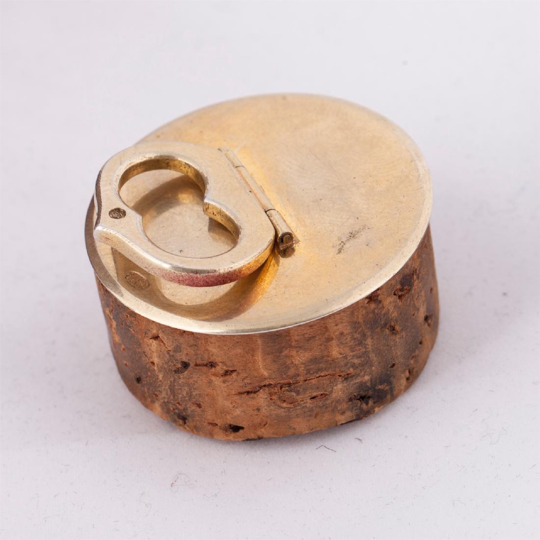 Russian silver and lacquer tea caddy — image 7