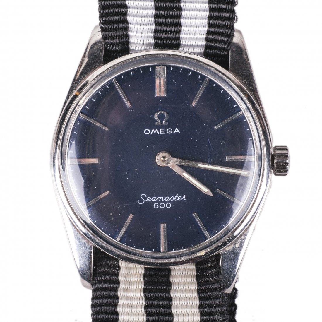 Stainless steel "Omega Seamaster 600" wristwatch — image 1