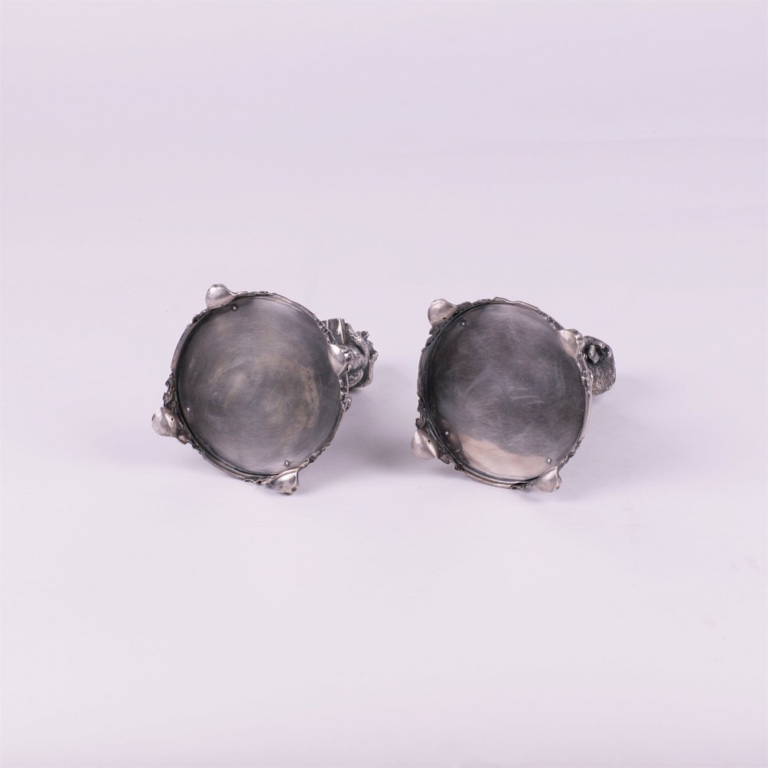 Table decorative sculptures with bears. — image 5